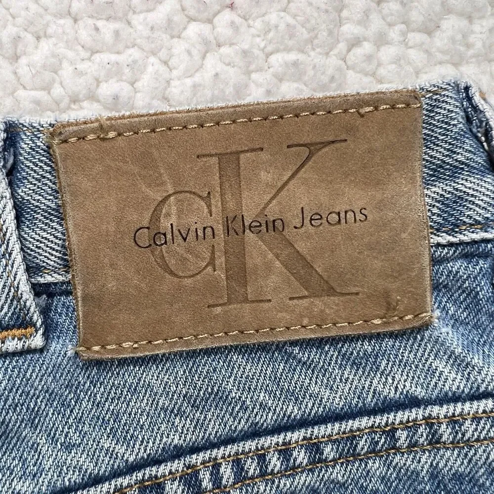 Calvin Klein Jeans Easy Fit Men's 36x30 (Actual‎ 34x29) Y2K Streetwear Grunge